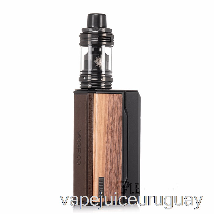 Voopoo Drag 4 177w Kit De Inicio Negro + Vaporizador Nogal Uruguay
